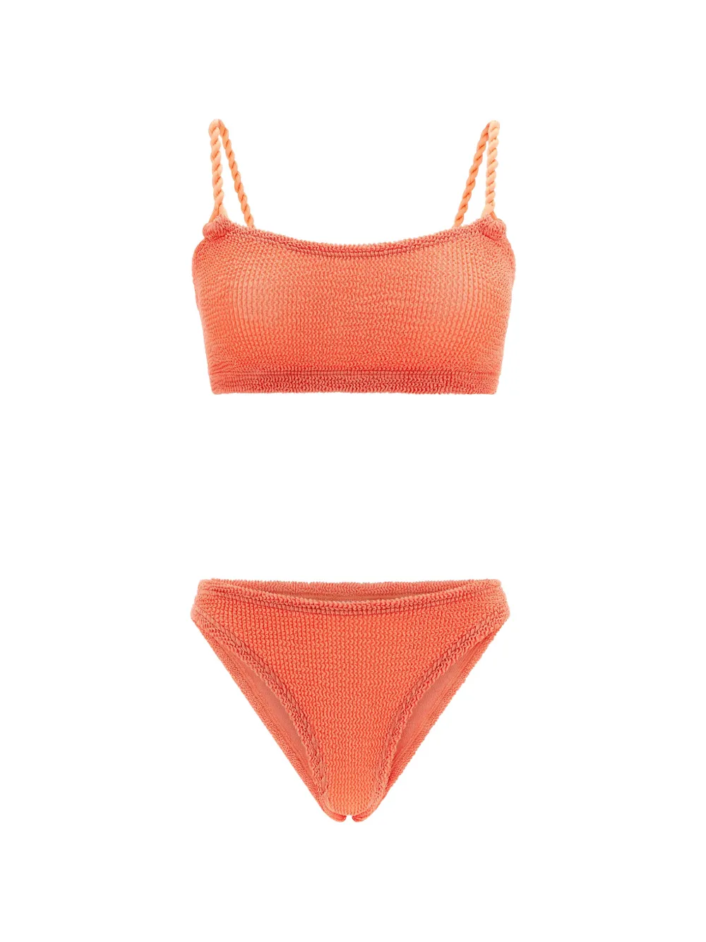 Hunza G For La Samanna, A Belmond Hotel Phoebe bikini - Arancione