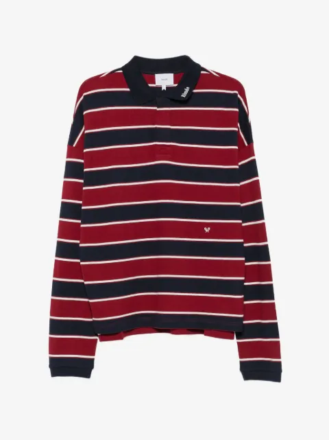 RHUDE polo a rayas