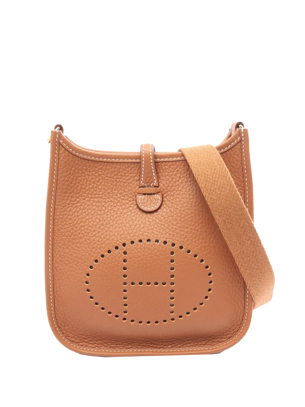 Hermès Pre-Owned 2025 Clemence Evelyne 16 Amazone crossbody bag - Brown
