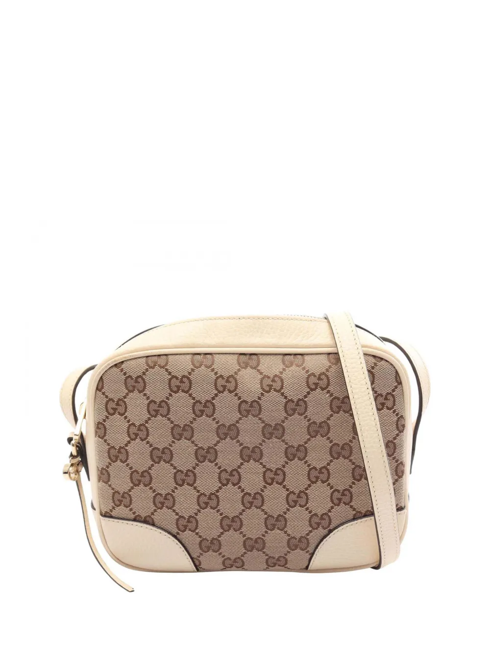 Gucci Pre-Owned 2000-2015 GG Canvas Bree crossbody bag - Nude