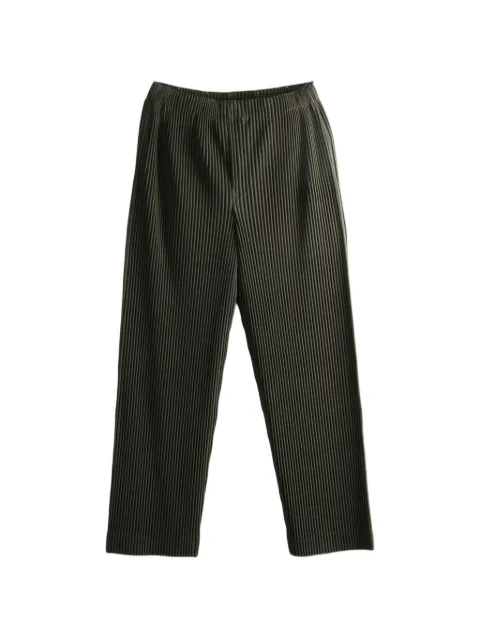 Homme Plissé Issey Miyake pleated straight-leg trousers