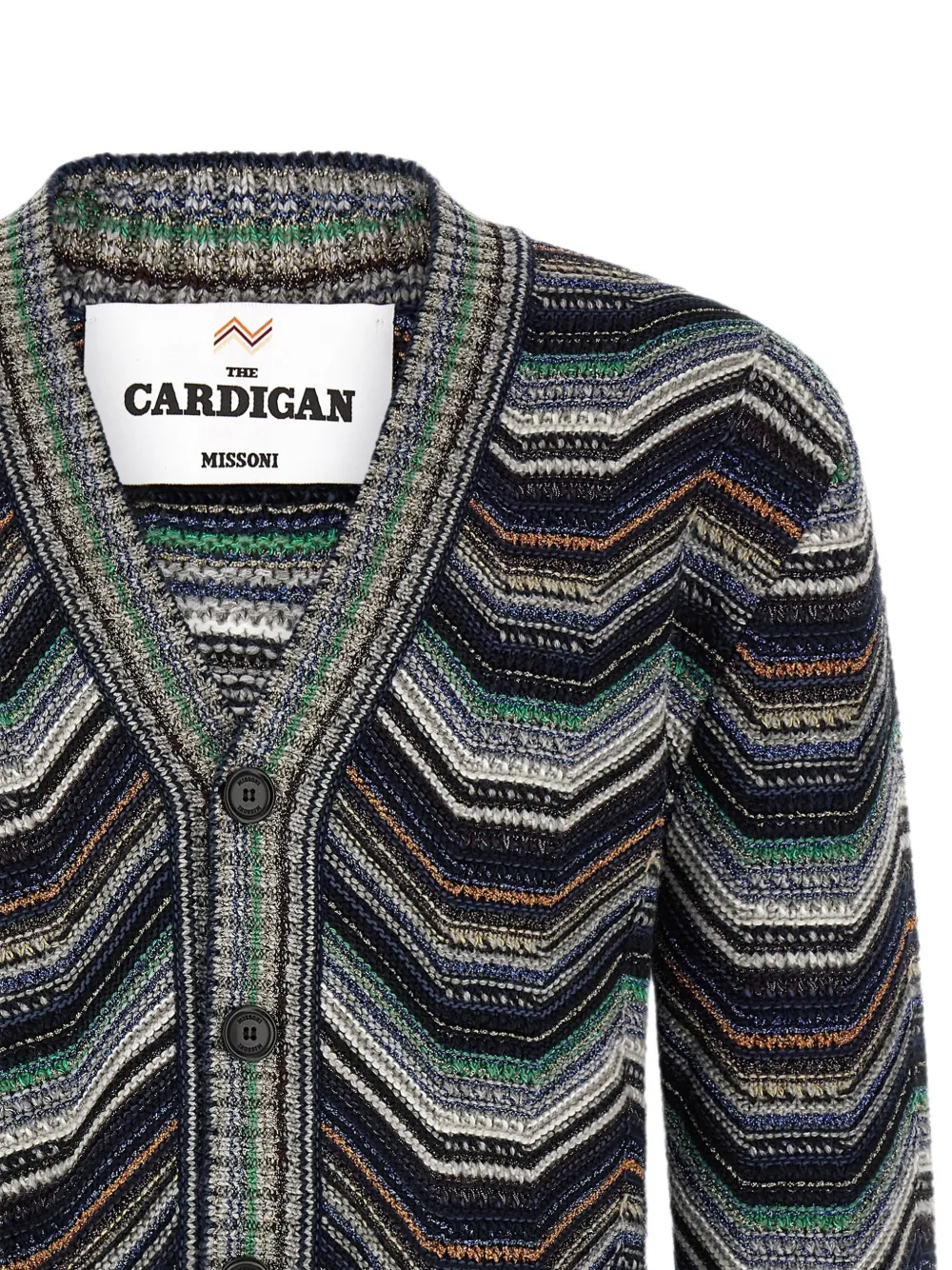 Missoni Vest met V-hals Groen