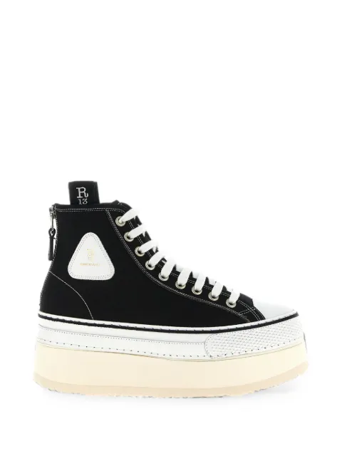 R13 Courtney platform sneakers