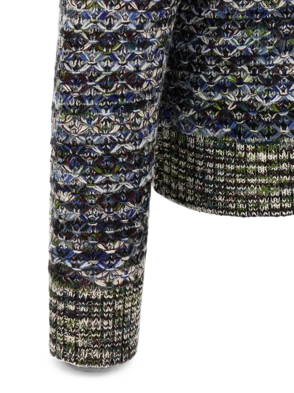 Missoni Trui met vlammen-patroon Blauw