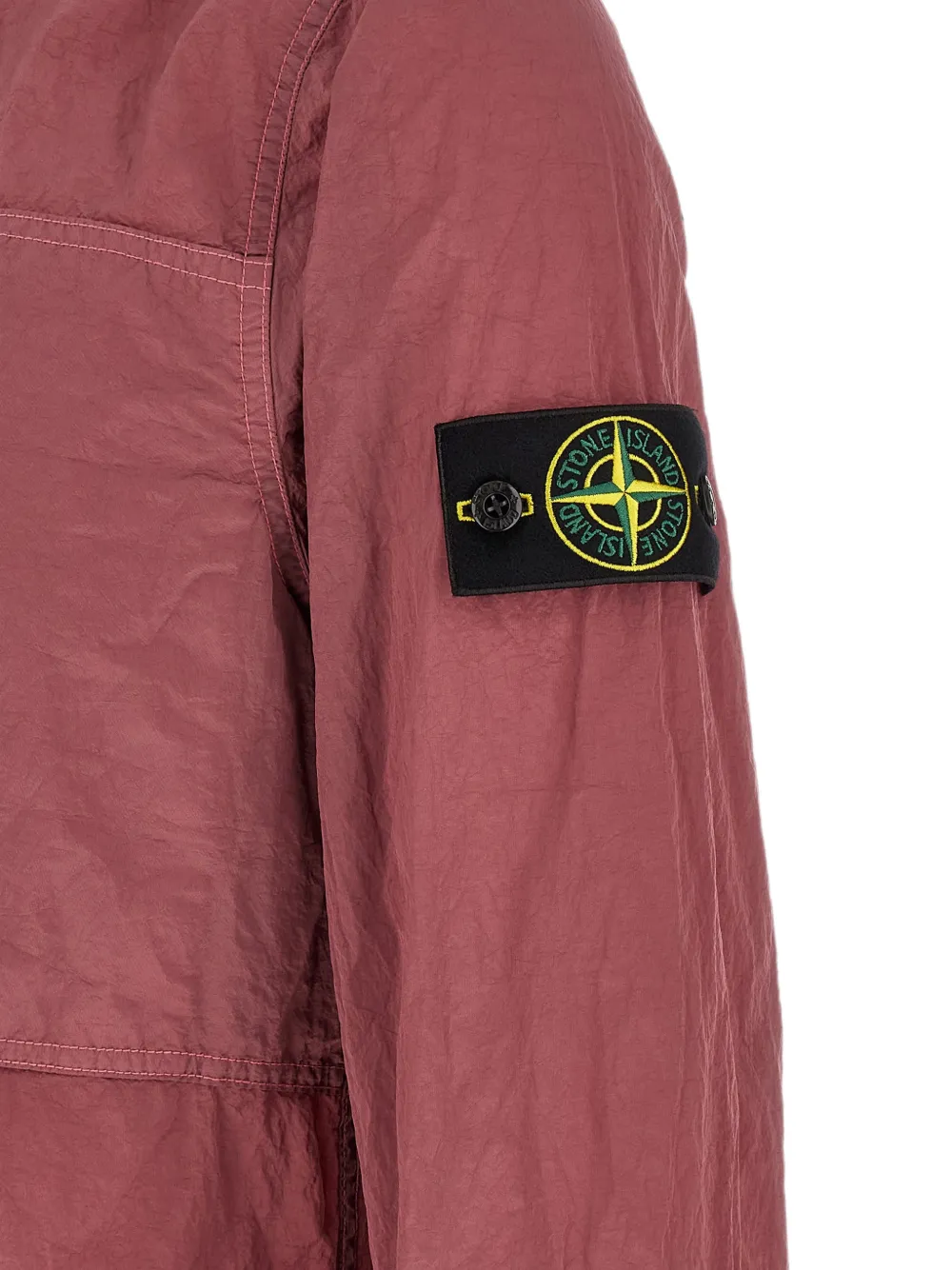 Stone Island 1200041 Nylon Metal In Econyl shirtjack Roze