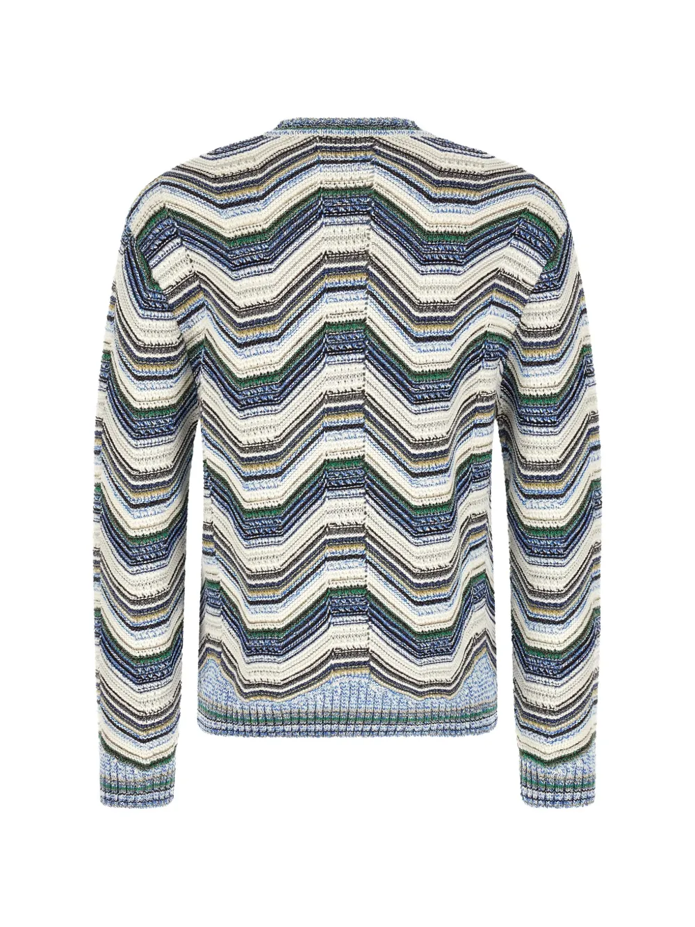 Missoni Trui met geometrisch zigzag-patroon Beige