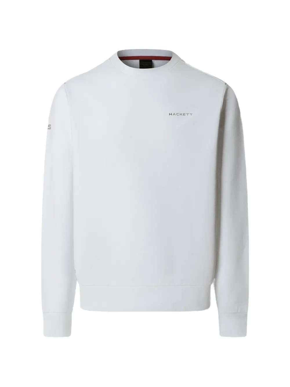 Hackett London logo-print crew-neck sweatshirt - Weiß