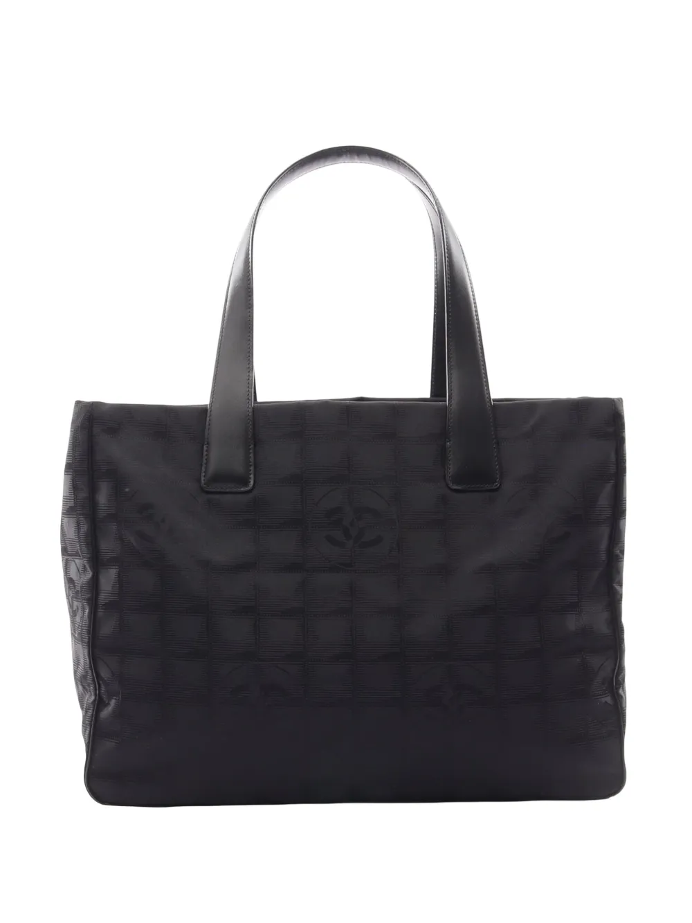 CHANEL Pre-Owned 2005-2006 New Travel Line Nylon tote bag - Black