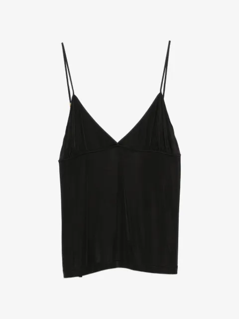 Saint Laurent V-neck chain-link tank top