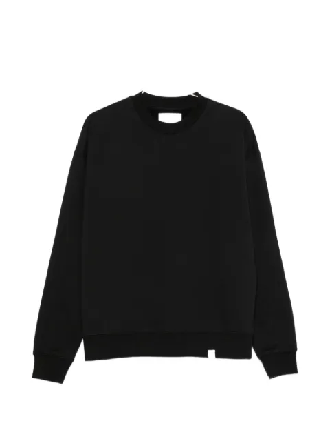 WOC logo-patch sweatshirt