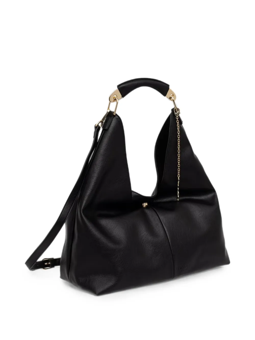 TWINSET Kleine shopper met logo-bedel Zwart