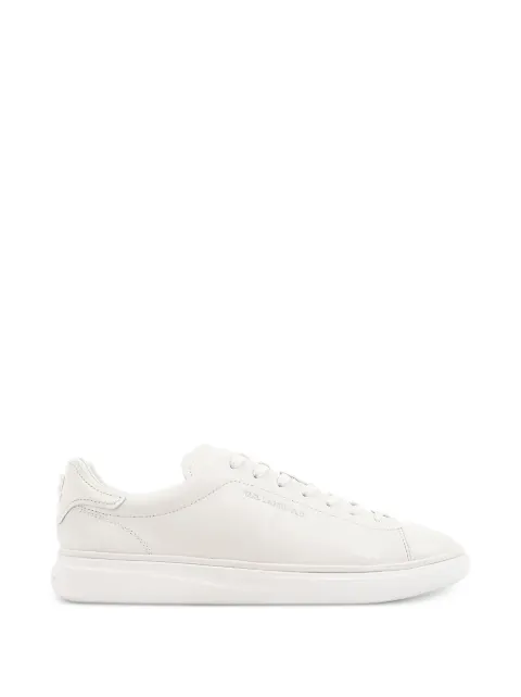 Karl Lagerfeld logo-embossed leather sneakers