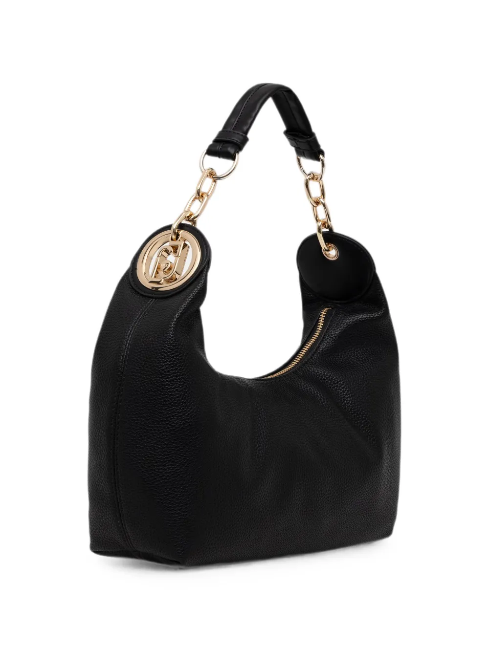 LIU JO Shopper met logoplakkaat Zwart