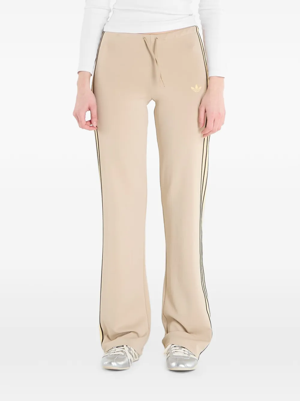 adidas side-stripe track pants - Toni neutri