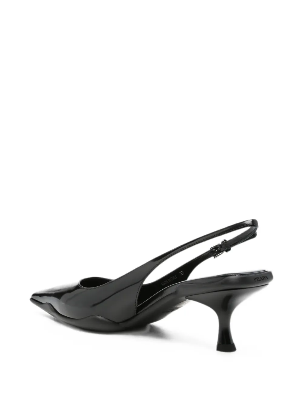 Prada pointed-toe slingback pumps Zwart
