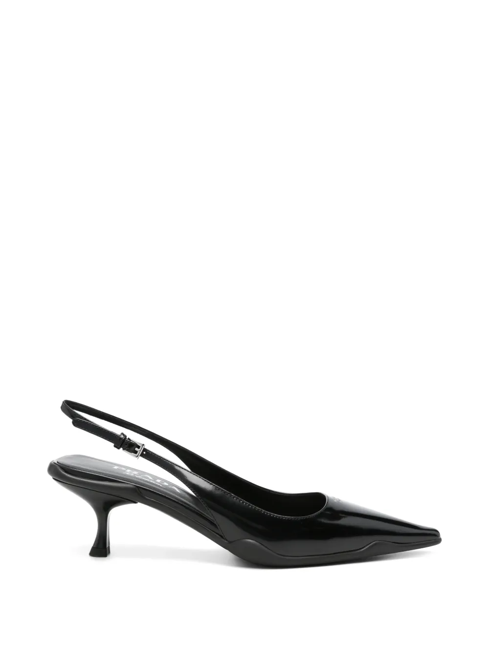 Prada pointed-toe slingback pumps Zwart