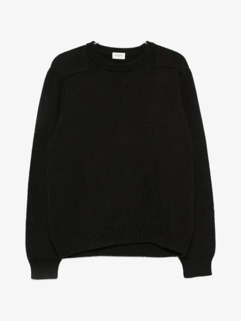 Saint Laurent 골지 니트 긴소매 스웨터