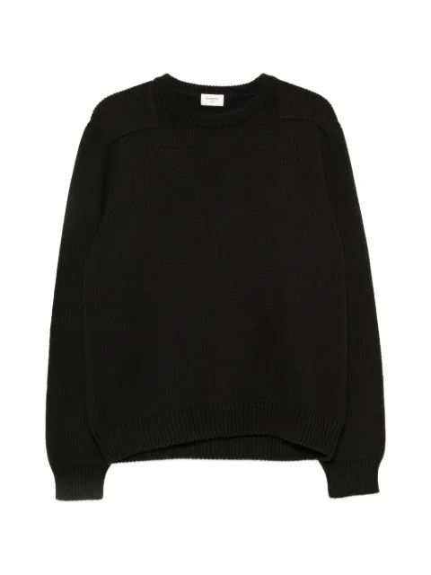 Saint Laurent ribbed-knit long-sleeve sweater