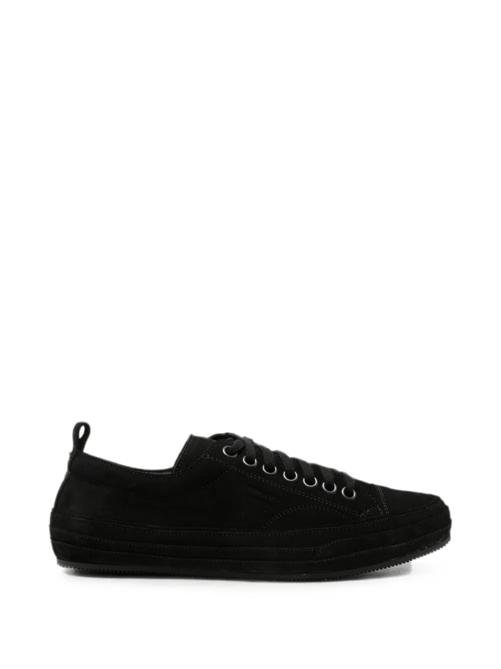 TOM FORD suede lace-up sneakers - Black