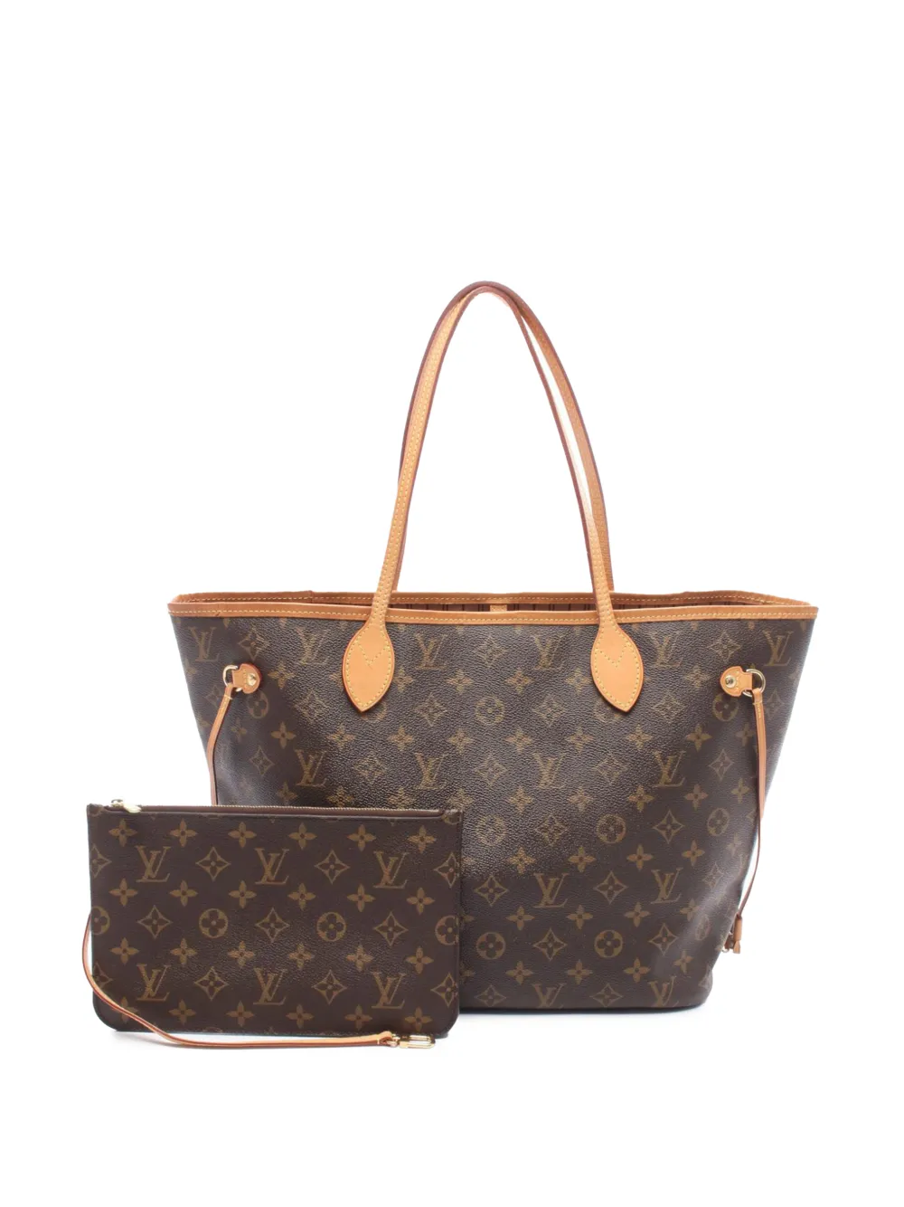 Louis Vuitton Pre-Owned 2018 Monogram Neverfull MM tote bag - Brown