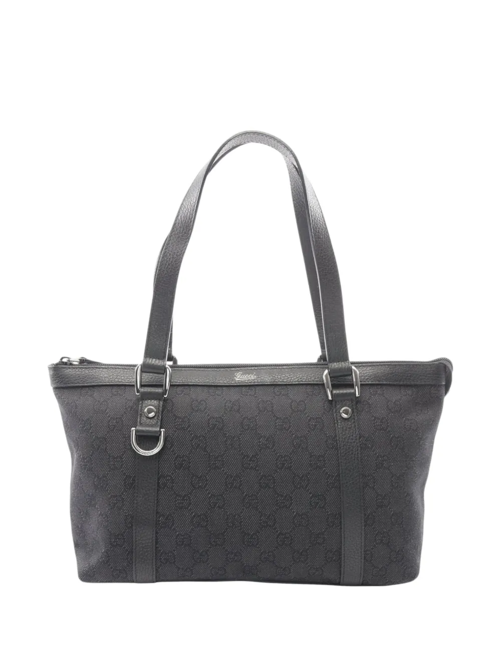Gucci Pre-Owned 2000-2015 GG Canvas Abbey D Ring tote bag - Nero