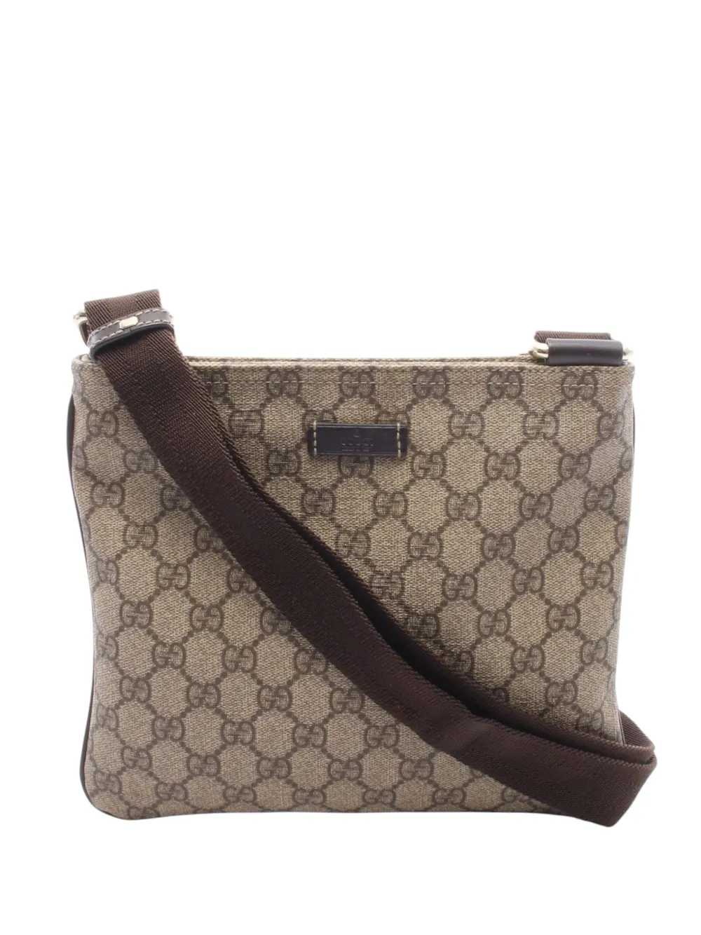 Gucci Pre-Owned 2000-2015 GG Supreme crossbody bag - Nude