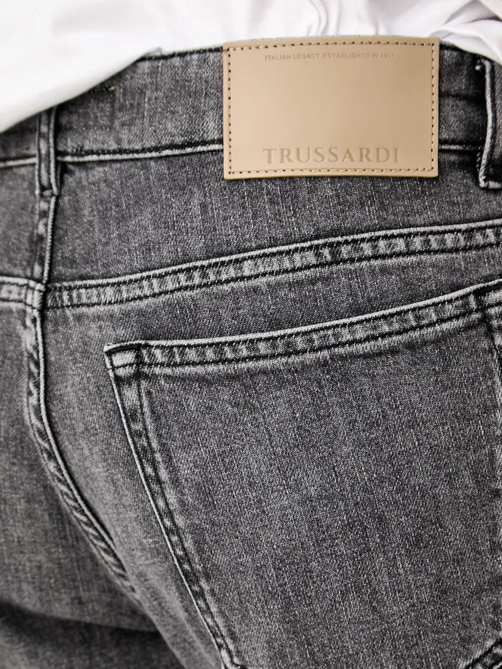 Trussardi Straight jeans Grijs