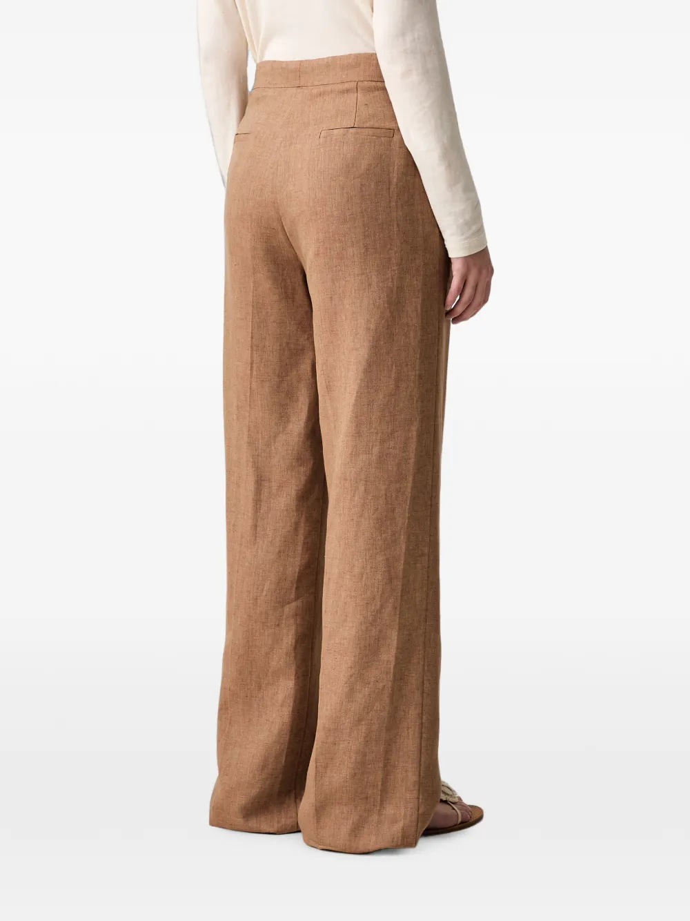 VICOLO Geplooide broek Bruin
