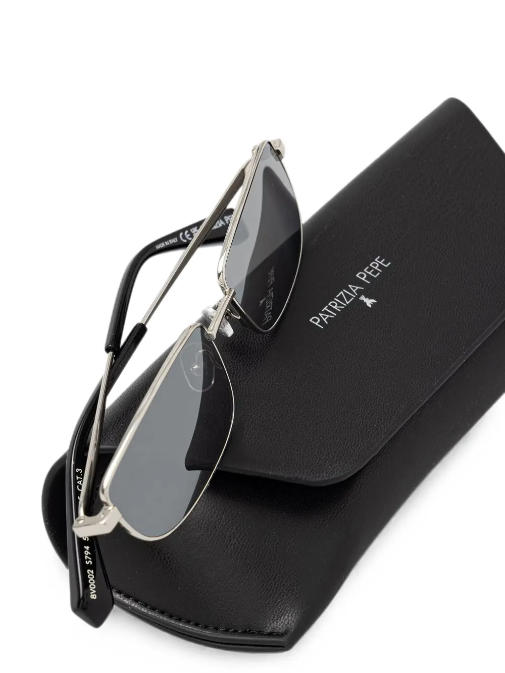 Patrizia Pepe rectangle-frame sunglasses Zilver