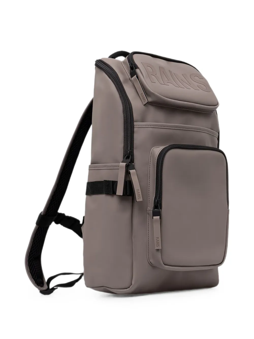 Rains Texel Cargo Logo-print Backpack In Pink