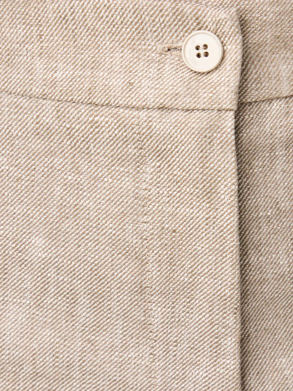 VICOLO Cropped broek Beige