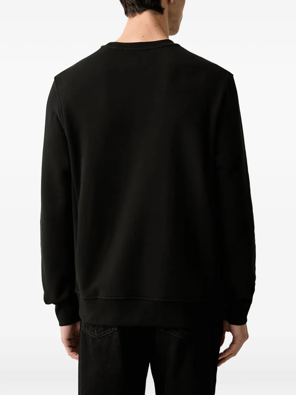 Trussardi Trui met logoprint Zwart