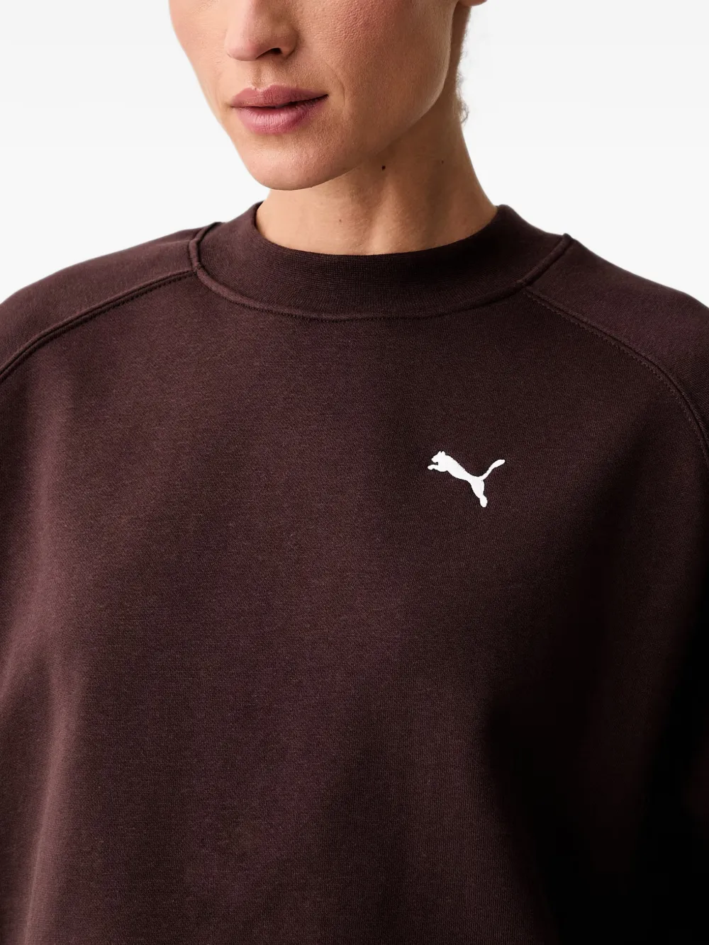 PUMA loungewear fleece tracksuit Bruin