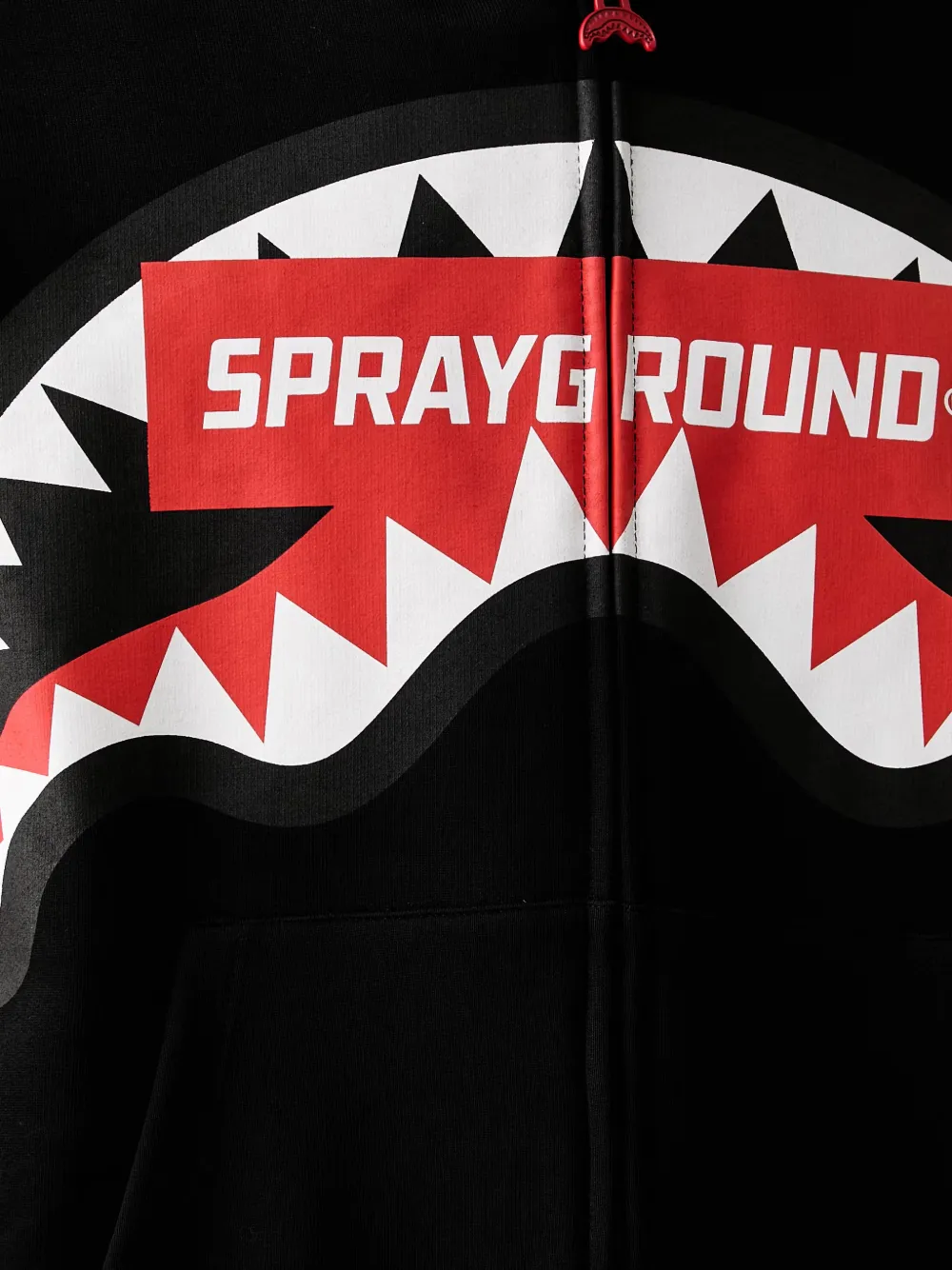 Sprayground Katoenen hoodie Zwart