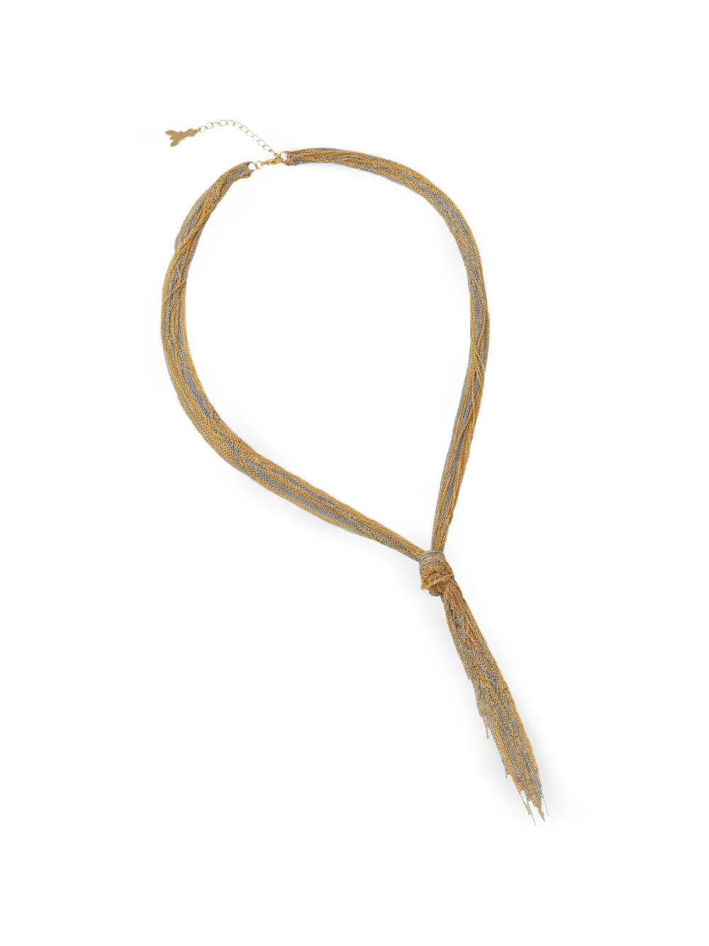 Patrizia Pepe fringed necklace - Oro
