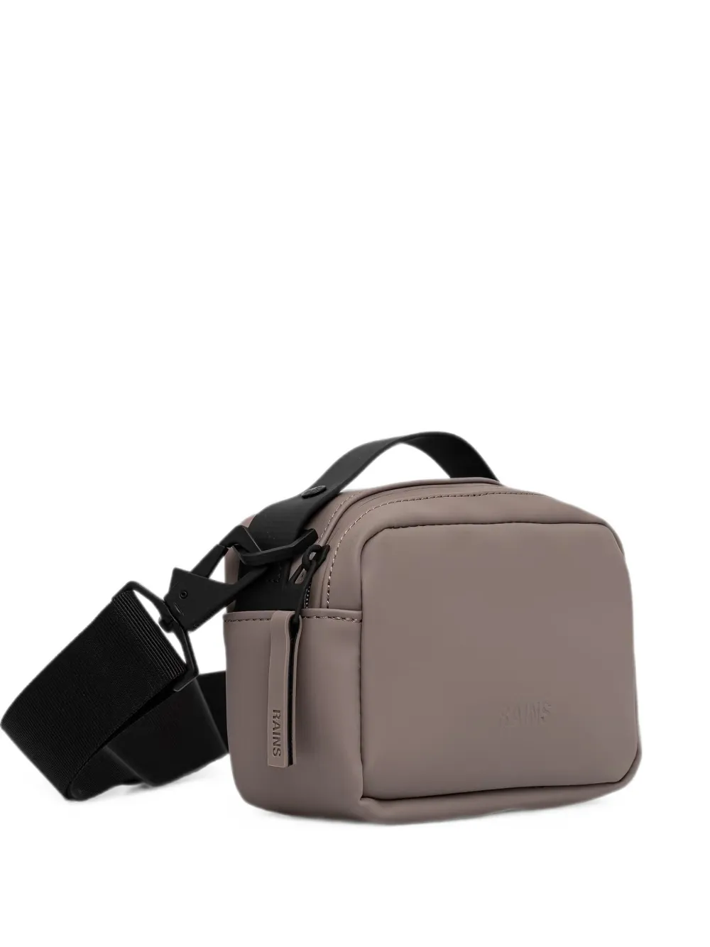 Rains Micro Box Logo-debossed Shoulder Bag In Pink
