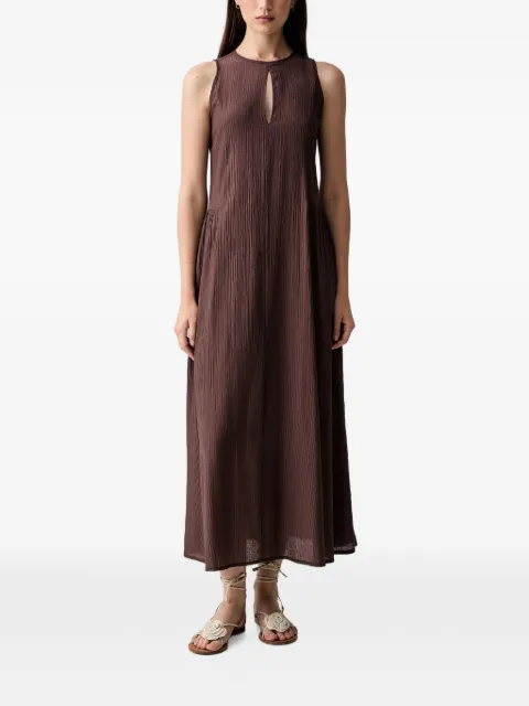 VICOLO key-hole midi dress