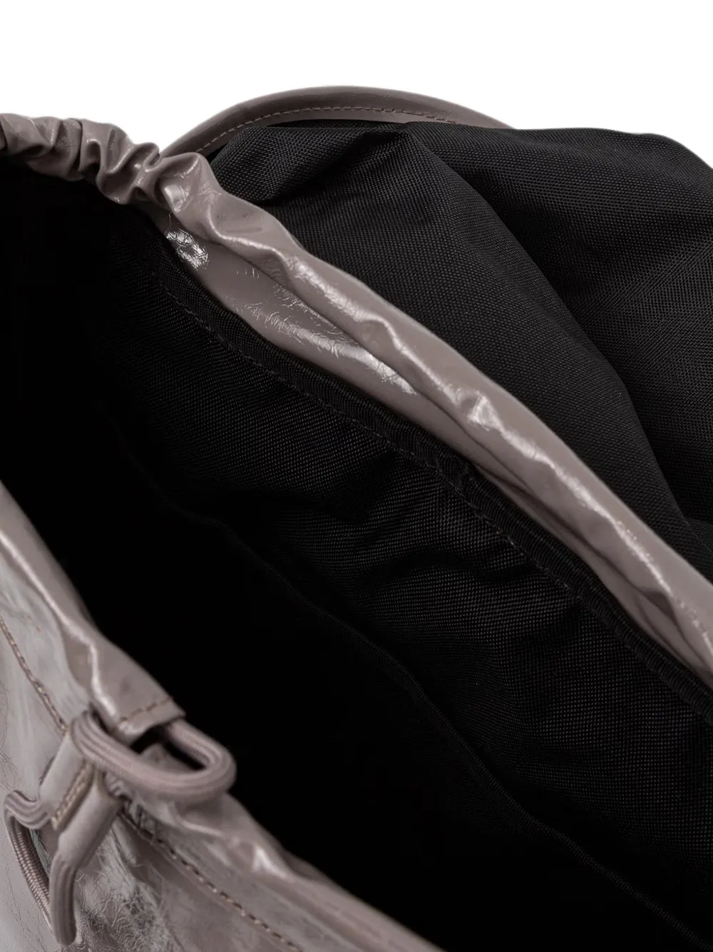 Rains Valera buckle-fastening logo-patch backpack Grijs