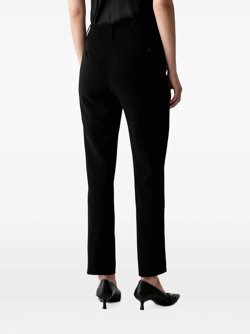 Trussardi Broek met toelopende pijpen Zwart