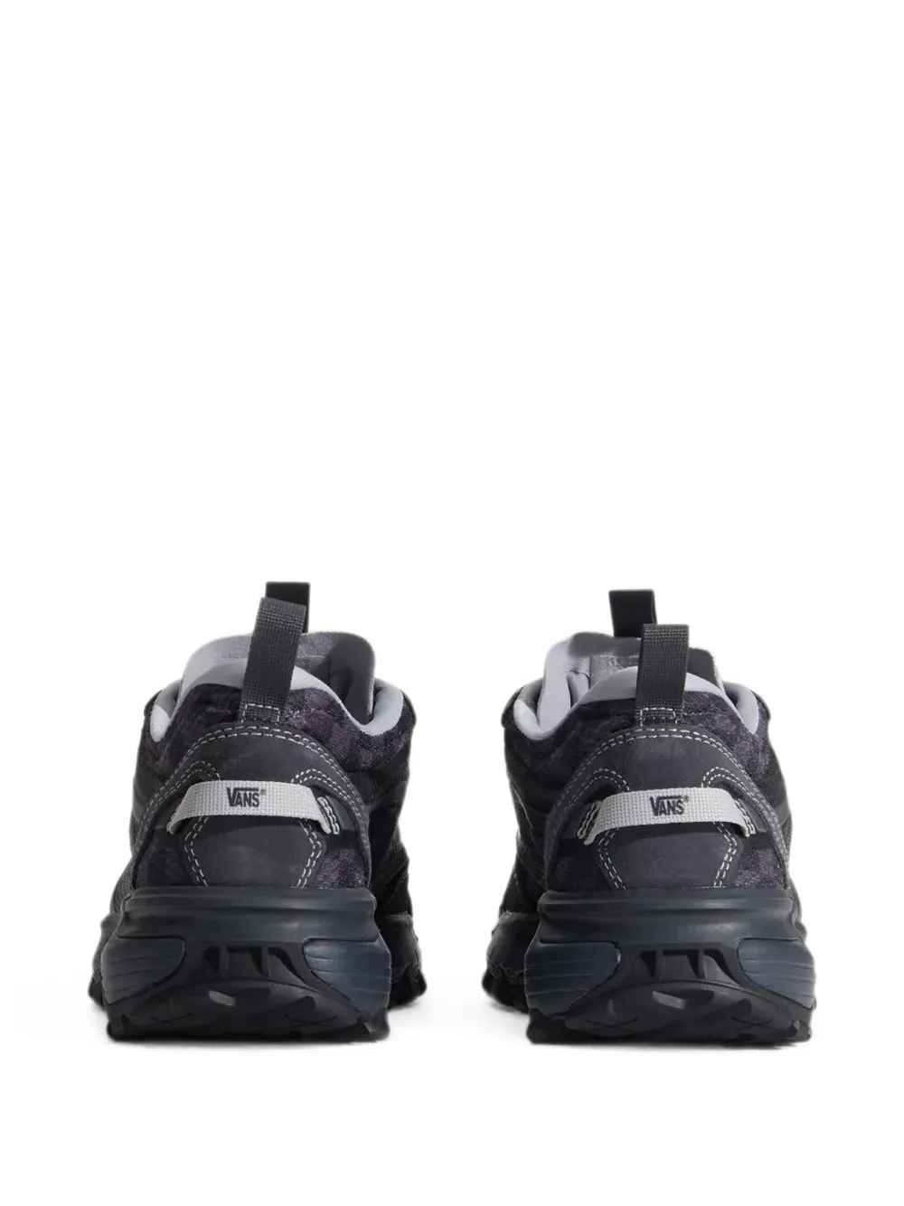 Vans checkerboard-pattern Vibram-sole sneakers Zwart