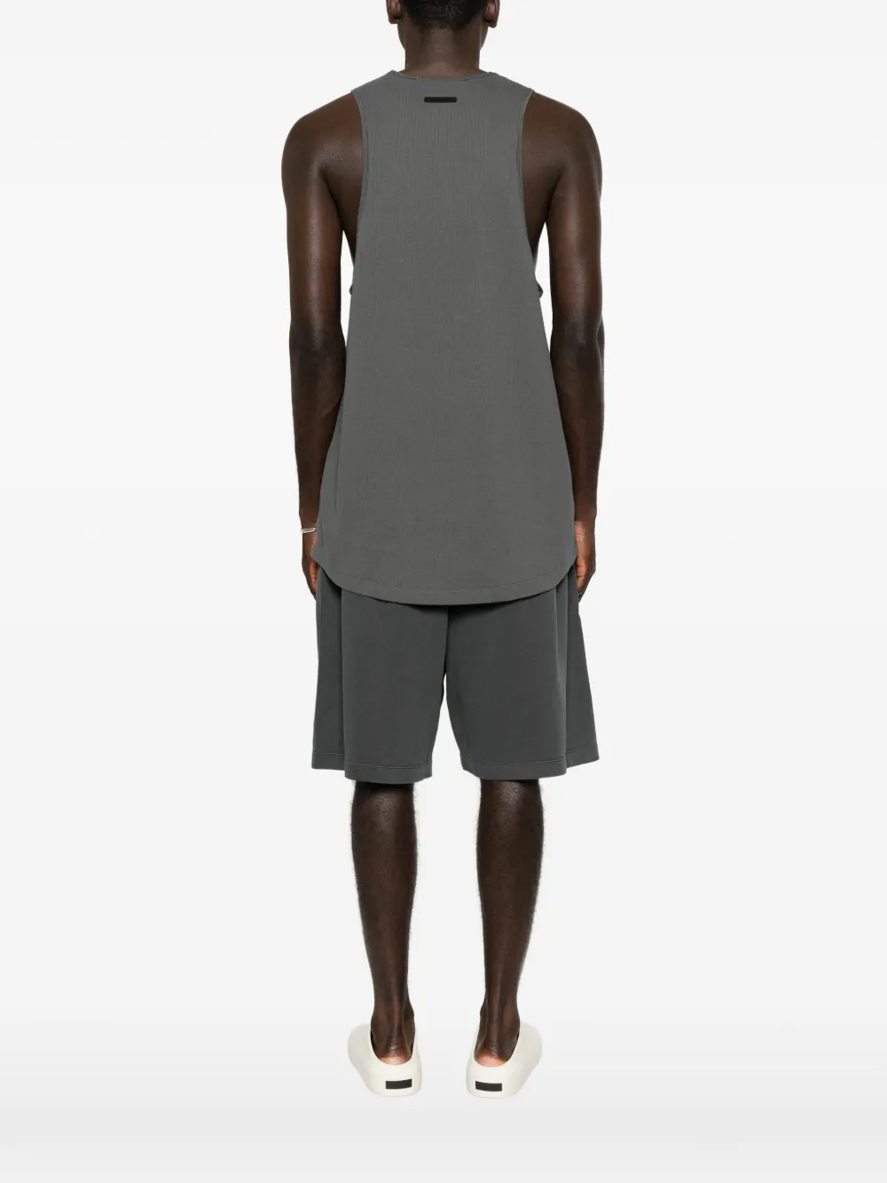 FEAR OF GOD ESSENTIALS ribbed tank top Grijs