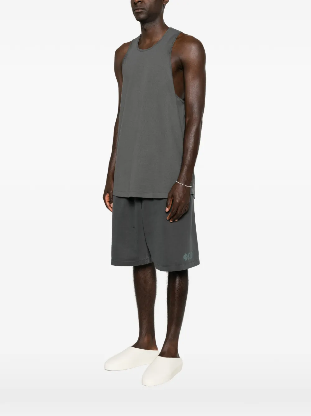 FEAR OF GOD ESSENTIALS ribbed tank top Grijs