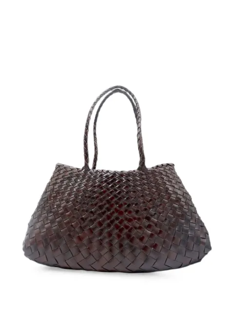 DRAGON DIFFUSION Santa Croce woven leather shoulder bag