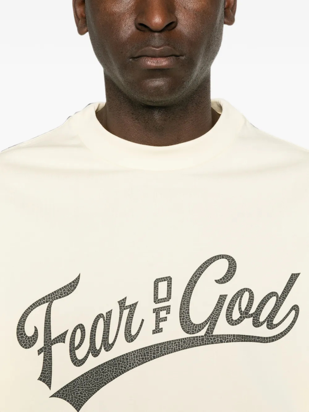 FEAR OF GOD ESSENTIALS Merch long sleeve T-shirt Beige