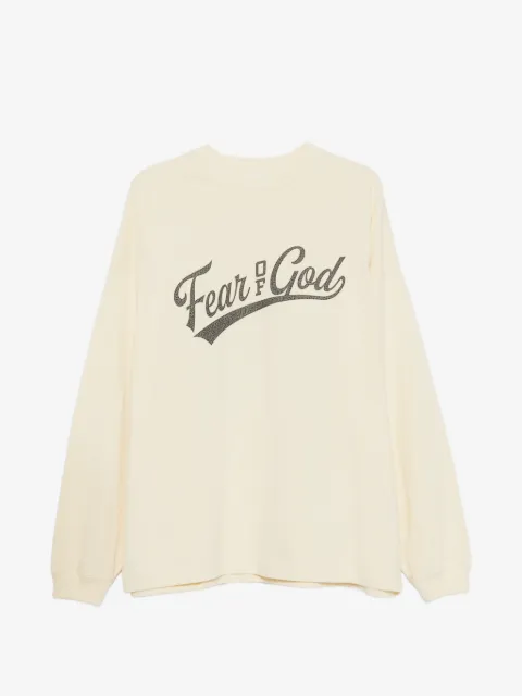 FEAR OF GOD ESSENTIALS logo-print long-sleeve T-shirt