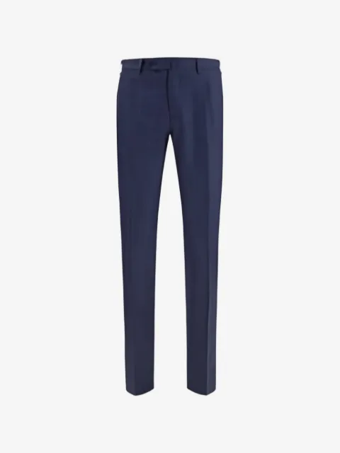 Germano 1952 checked straight-leg trousers