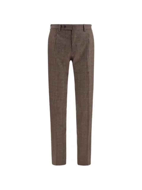 Germano 1952 checked wool trousers
