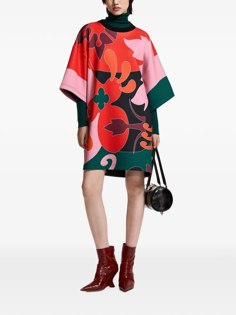 Essentiel Antwerp Klassic mini-jurk Rood