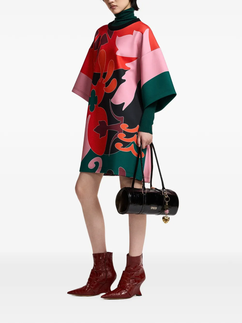 Essentiel Antwerp Klassic mini-jurk Rood