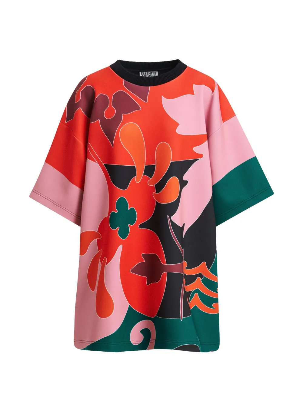 Essentiel Antwerp Klassic abstract mini dress